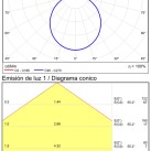 Noel sieninis šviestuvas 16/2090 tekstūruotas antracitas, LED 10 W 550 lm, CRI 90 CL.I IP65, integruotas LED, Kelvinas 2700 K–3000 K, slankusis jungiklis