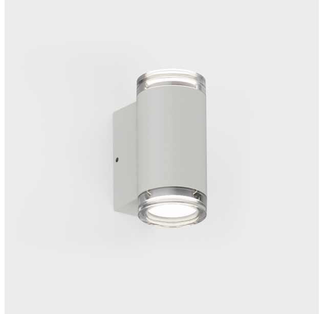 Artic sieninis šviestuvas 16/2091-2 Tekstūruotas baltas, LED GU10 2x8W, CL.I IP65