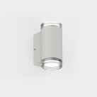 Artic sieninis šviestuvas 16/2091-2 Tekstūruotas baltas, LED GU10 2x8W, CL.I IP65