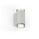Artic sieninis šviestuvas 16/2091-2 Tekstūruotas baltas, LED GU10 2x8W, CL.I IP65