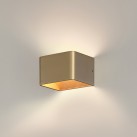 Sieninis šviestuvas „Icon“ 16/3089-10 „Technical Gold“, LED 8,5 W, 890 lm, CRI 90, CL.II, integruotas LED, 2700 K–3000 K–4000 K, slankusis jungiklis