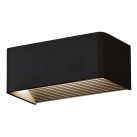 Sieninis šviestuvas „Icon“ 16/3089-20, tekstūruotas juodas, LED 10,5 W, 1100 lm, CRI 90, CL.II, integruotas LED, 2700 K–3000 K–4000 K, slankusis jungiklis