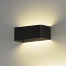 Sieninis šviestuvas „Icon“ 16/3089-20, tekstūruotas juodas, LED 10,5 W, 1100 lm, CRI 90, CL.II, integruotas LED, 2700 K–3000 K–4000 K, slankusis jungiklis