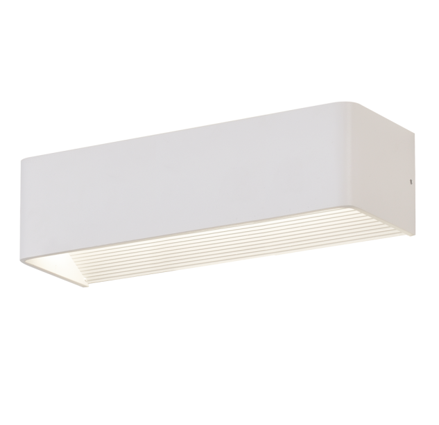 Sieninis šviestuvas „Icon“ 16/3089-36 Tekstūruotas baltas, LED 21 W, 2200 lm, CRI 90, CL.II, integruotas LED, 2700 K–3000 K–4000 K, slankusis jungiklis, dimeriavimas, triakas, ON-DEMAND **