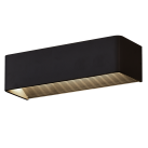 „Icon“ sieninis šviestuvas 16/3089-36, tekstūruotas juodas, LED 21 W, 2200 lm, CRI 90, CL.II, IP64, integruotas LED, 2700 K–3000 K–4000 K slankusis jungiklis, dim. triakas, ON-DEMAND **