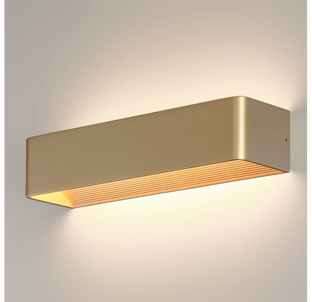 Icon sieninis šviestuvas 16/3089-36 Technical Gold, LED 21 W, 2200 lm, CRI 90, CL.II, integruotas LED, 2700 K–3000 K–4000 K, slankusis jungiklis