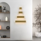 Icon sieninis šviestuvas 16/3089-50 Technical Gold, LED 32 W, 3162 lm, CRI 90, CL.II, integruotas LED, 2700 K–3000 K–4000 K, slankusis jungiklis