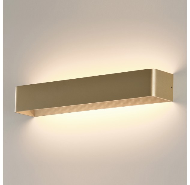 Sieninis šviestuvas „Icon“ 16/3089-70 „Technical Gold“, LED 46 W, 4543 lm, CRI 90, CL.II, integruotas LED, 2700 K–3000 K–4000 K, slankusis jungiklis
