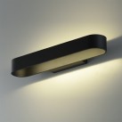 Gala sieninis šviestuvas 16/3189-43 tekstūruotas juodas, LED 20 W 2430 lm, CRI90 CL.I, integruotas LED, 2700 K–3000 K–4000 K slankusis jungiklis, dim. triakas, ON-DEMAND **