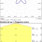 Gala sieninis šviestuvas 16/3189-60 Tekstūruotas baltas, LED 31 W 3650 lm, CRI90 CL.I, integruotas LED, 2700 K–3000 K–4000 K slankusis jungiklis, dim. triakas, ON-DEMAND **