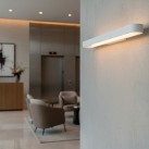 Gala sieninis šviestuvas 16/3189-60 Tekstūruotas baltas, LED 31 W 3650 lm, CRI90 CL.I, integruotas LED, 2700 K–3000 K–4000 K slankusis jungiklis, dim. triakas, ON-DEMAND **