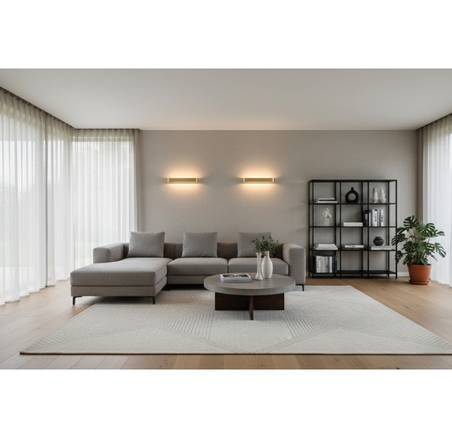 Gala sieninis šviestuvas 16/3189-60 Technical Gold, LED 31 W, 3650 lm, CRI 90, CL.I, integruotas LED, 2700 K–3000 K–4000 K, slankusis jungiklis