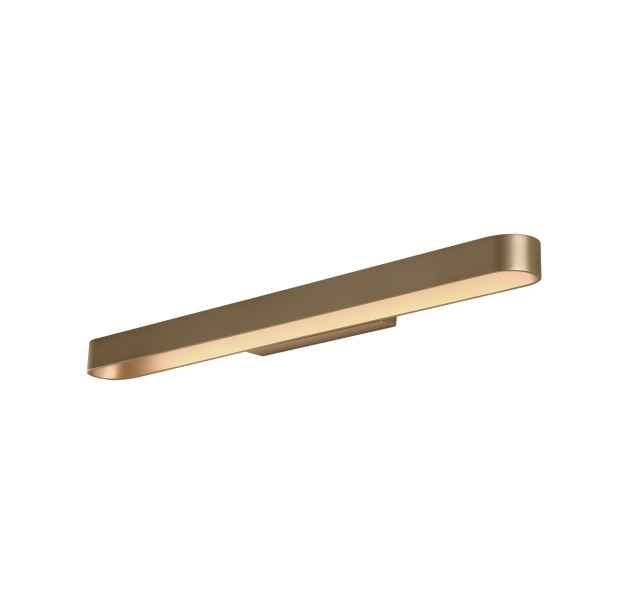 Gala sieninis šviestuvas 16/3189-90 Technical Gold, LED 43 W, 5190 lm, CRI 90, CL.I, integruotas LED, 2700 K–3000 K–4000 K, slankusis jungiklis