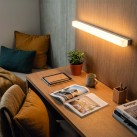 Sieninis šviestuvas „Box“ 16/3200-60, sidabrinis, LED 10,5 W, 4000 K, 800 lm, CRI 90, CL.II, IP44, integruotas LED