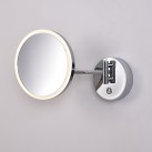 Boan Mirror 16/3252 Chrome, LED 7 W, 735 lm, CRI 90, CL.II, IP44, 5 kartų didinantis stiklas, su jungikliu, 3000 K–4000 K, slankusis jungiklis, reguliuojamas