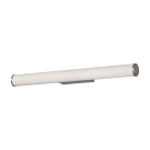 Sieninis šviestuvas „Ura“ 600 mm, opalas/chromas, LED 19 W, 1780 lm, CRI 90, CL.II, IP44, 3000 K–4000 K, slankusis jungiklis, dimeriavimas, DALI/Push, ON-DEMAND **