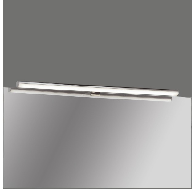 Sieninis šviestuvas „Dustin“ 16/3561-80, chromas, LED 15 W, 4000 K, 1300 lm, CRI 90, CL.II, IP44, integruotas LED, 3 tvirtinimo sistemos