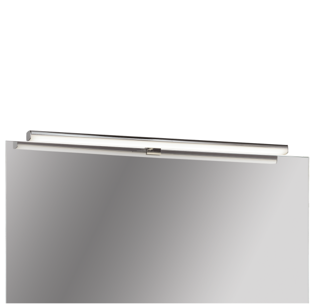 Sieninis šviestuvas „Dustin“ 16/3561-80, chromas, LED 15 W, 4000 K, 1300 lm, CRI 90, CL.II, IP44, integruotas LED, 3 tvirtinimo sistemos