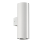 Zoom sieninis šviestuvas 16/3764-18 tekstūruotas baltas, LED GU10 2x8W, CL.I