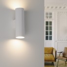 Zoom sieninis šviestuvas 16/3764-18 tekstūruotas baltas, LED GU10 2x8W, CL.I