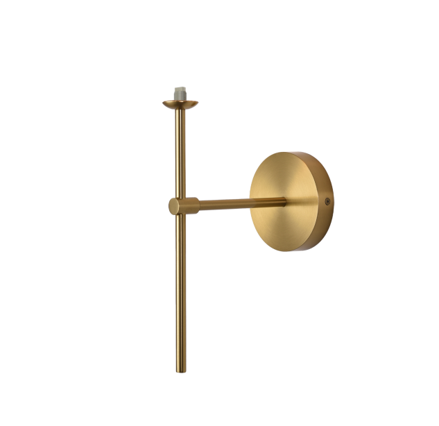 Doris sieninis šviestuvas 16/3820 Antique Gold, LED G9 7W, CL.II IP44, be stiklinio gaubto