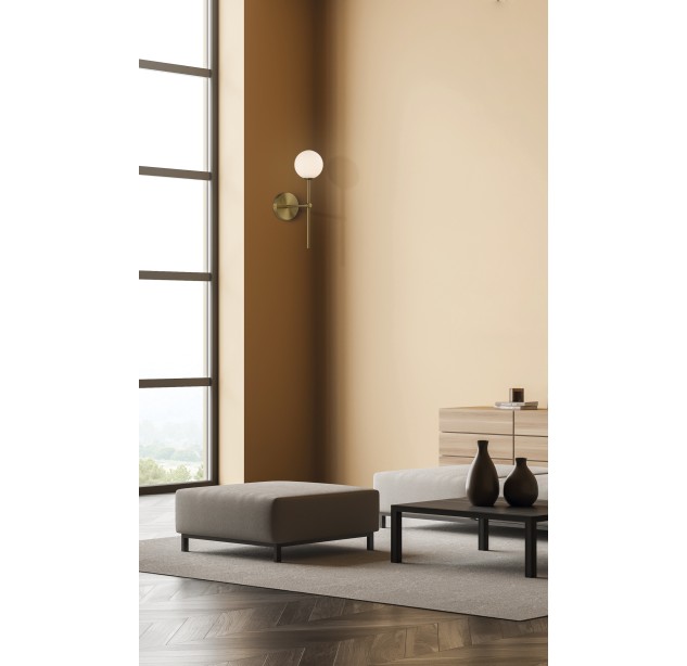 Doris sieninis šviestuvas 16/3820 Antique Gold, LED G9 7W, CL.II IP44, be stiklinio gaubto