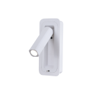 Boheme sieninis šviestuvas 16/3826 tekstūruotas baltas, LED 3 W 3000 K 285 lm, CRI90 CL.I, integruotas LED, su jungikliu, reguliuojamas, MULTI-PACK
