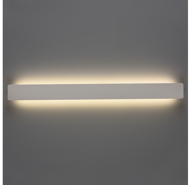 Fosca sieninis šviestuvas 16/3833-60 tekstūruotas baltas, LED 18 W 1800 lm, CRI90 CL.I, integruotas LED, 2700 K–3000 K–4000 K slankusis jungiklis, dim. DALI/Push, ON-DEMAND **