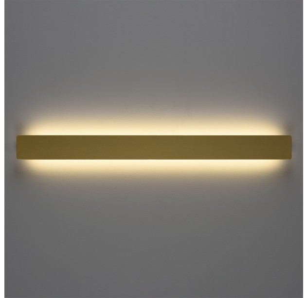 Fosca sieninis šviestuvas 16/3833-60 Technical Gold, LED 18 W, 1800 lm, CRI 90, CL.I, integruotas LED, 2700 K–3000 K–4000 K, slankusis jungiklis