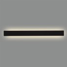 Fosca sieninis šviestuvas 16/3833-90 tekstūruotas juodas, LED 30 W 2600 lm, CRI90 CL.I, integruotas LED, 2700 K–3000 K–4000 K slankusis jungiklis, dim. DALI/Push, ON-DEMAND **