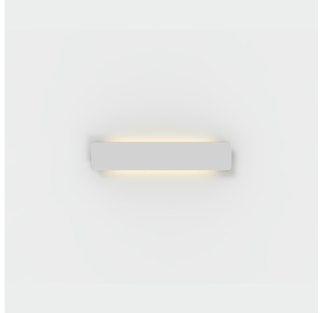Fosca sieninis šviestuvas 16/3833-40 tekstūruotas baltas, LED 10 W 1050 lm, CRI90 CL.I, integruotas LED, 2700 K–3000 K–4000 K slankusis jungiklis, dim. triakas, ON-DEMAND **