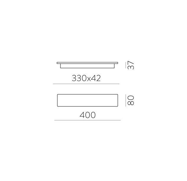 Fosca sieninis šviestuvas 16/3833-40 Technical Gold, LED 10 W, 1050 lm, CRI 90, CL.I, integruotas LED, 2700 K–3000 K–4000 K, slankusis jungiklis