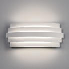 „Luxur“ sieninis šviestuvas 16/3840-30, tekstūruotas baltas, LED 20 W, 1200 lm, CRI 90, CL.I, integruotas LED, 2700–3000 K, slankusis jungiklis
