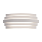 „Luxur“ sieninis šviestuvas 16/3840-30, tekstūruotas baltas, LED 20 W, 1200 lm, CRI 90, CL.I, integruotas LED, 2700–3000 K, slankusis jungiklis