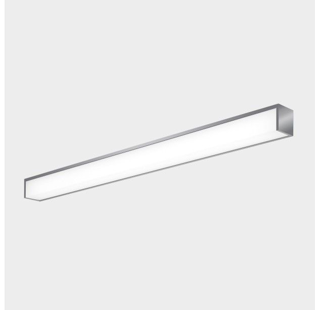 Tavi sieninis šviestuvas 16/3850-60 Chrome, LED 18 W 1500 lm, CRI90 CL.II IP44, integruotas LED, 3000 K–4000 K, slankusis jungiklis
