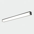 Tavi sieninis šviestuvas 16/3850-60, tekstūruotas juodas, LED 18 W, 1500 lm, CRI 90, CL.II, IP44, integruotas LED, 3000 K–4000 K, slankusis jungiklis