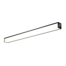 Tavi sieninis šviestuvas 16/3850-60, tekstūruotas juodas, LED 18 W, 1500 lm, CRI 90, CL.II, IP44, integruotas LED, 3000 K–4000 K, slankusis jungiklis