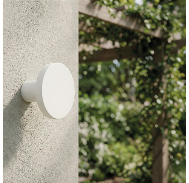 Corvus sieninis šviestuvas, tekstūruotas baltas, LED 7,5 W, 3000 K, 675 lm, CRI 90, CL.I, IP54, dim. Triac, ON-DEMAND **