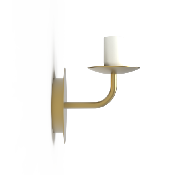 Parma sieninis šviestuvas, matinis antikinis auksas, LED E27 15 W, CL.II IP44, be stiklinio gaubto