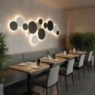 Kombinuotas sieninis šviestuvas 16/3966-30 Tekstūruotas baltas, LED 11 W 760 lm, CRI90 CL.I IP65, integruotas LED, Kelvinas 2700 K–3000 K, slankusis jungiklis