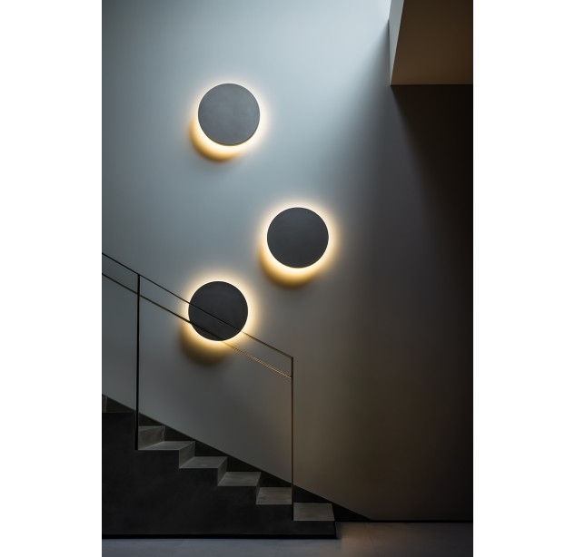 Kombinuotas sieninis šviestuvas 16/3966-30 Tekstūruotas juodas, LED 11 W 760 lm, CRI90 CL.I IP65, integruotas LED, Kelvinas 2700 K–3000 K, slankusis jungiklis