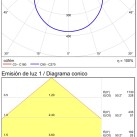 Sieninis šviestuvas „Combo“ 16/3966-45 „Technical Gold“, LED 15 W, 1140 lm, CRI 90, CL.I, IP65, integruotas LED, 2700–3000 K, slankusis jungiklis