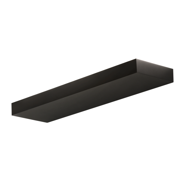 Mūrinės sienos lempa 16/3972-56 Tekstūruota juoda, LED 56 W 7020 lm, CRI90 CL.I, integruota LED, 2700 K–3000 K–4000 K slankusis jungiklis, dim. triakas, mikroprizminis difuzorius, ON-DEMAND **