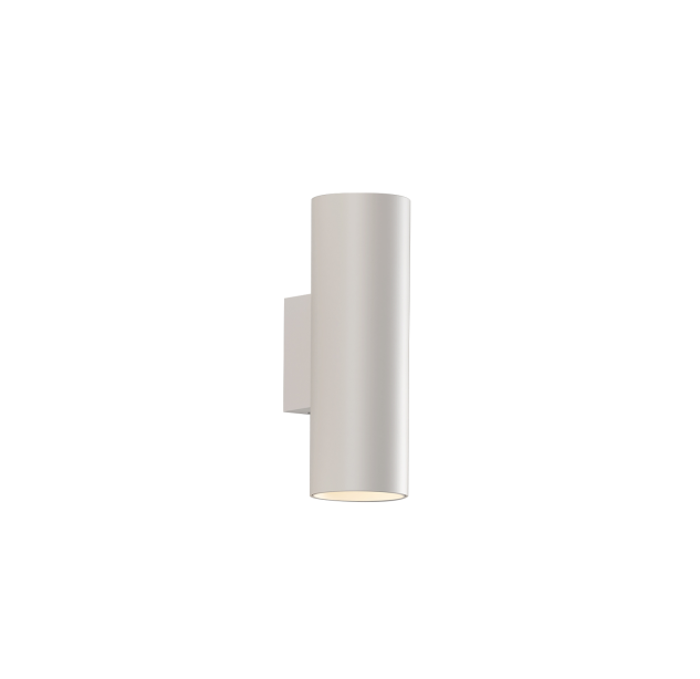 Sieninis šviestuvas „Pipe“ 16/3986-2, tekstūruotas baltas, LED COB 2x6 W, 2700 K, 1330 lm, CRI 90, CL.I, dim. DALI/Push, ON-DEMAND **