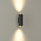 Sieninis šviestuvas „Lux“ 16/3989-2 Tech Gold/Black, LED COB 2x6W 4000K 1550lm, CRI90 CL.I, dim. Triac, ON-DEMAND **