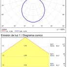 „Yes“ sieninis šviestuvas 16/3993, baltas, LED 4 W, 2700 K, 165 lm, CRI 90, CL.I, IP65, integruotas LED