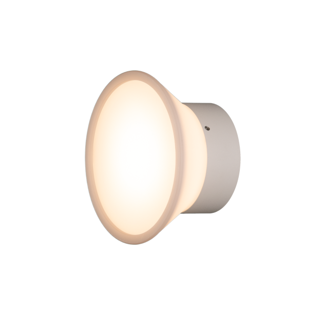 „Yes“ sieninis šviestuvas 16/3993, baltas, LED 4 W, 2700 K, 165 lm, CRI 90, CL.I, IP65, integruotas LED