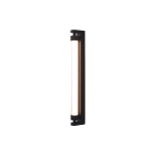 Lineo sieninis šviestuvas 16/4008-60 tekstūruotas juodas, LED 11 W 1050 lm, CRI90 CL.I IP44, Kelvinas 2700 K–3000 K, slankusis jungiklis, dimeriavimas DALI/Push, ON-DEMAND **