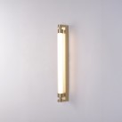 Lineo sieninis šviestuvas 16/4008-60 Tech Gold, LED 11 W, 1050 lm, CRI 90, CL.I, IP44, 2700–3000 K, slankusis jungiklis, dimeriuotas, triakas, ON-DEMAND **