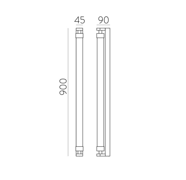 Lineo sieninis šviestuvas 16/4008-90 tekstūruotas juodas, LED 16 W 1530 lm, CRI90 CL.I IP44, Kelvinas 2700 K–3000 K, slankusis jungiklis, dim. DALI/Push, ON-DEMAND **